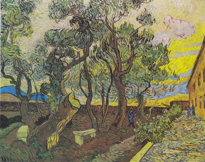 Garten des Hospitals Saint-Paul von Vincent van Gogh